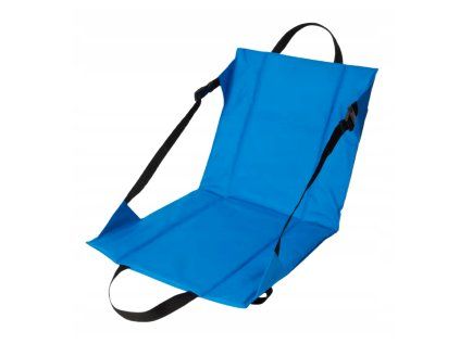 Turistická skládací židle VENTO 38 cm, modrá na pláž i kempování